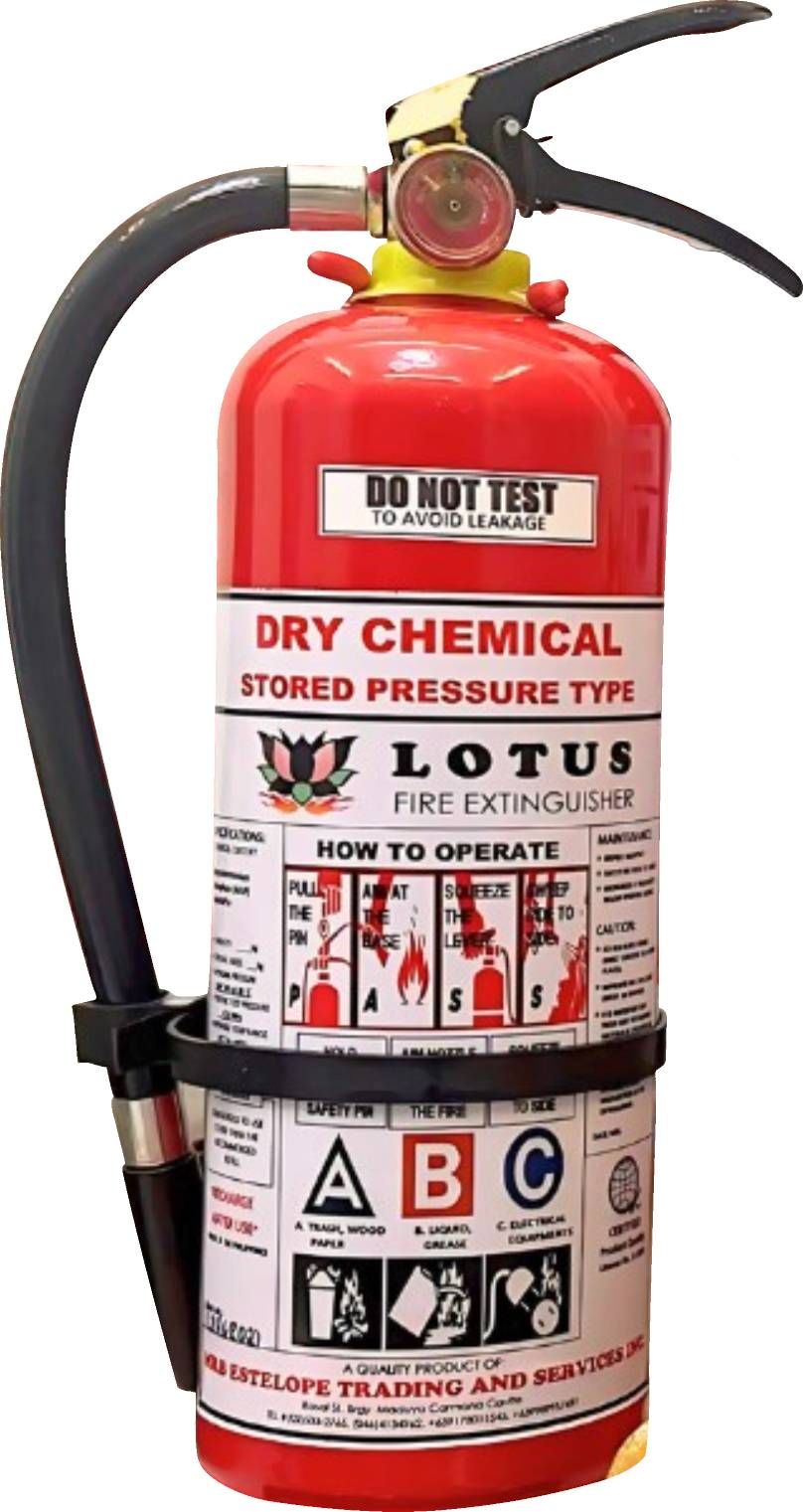 A dry chemical Fire Extinguisher