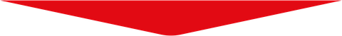 A red arrow pointing down on a white background.
