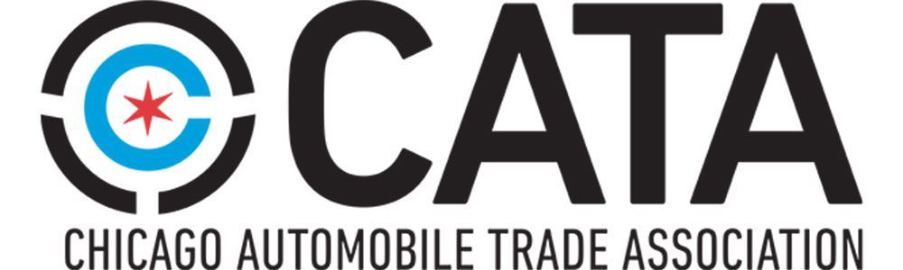 The logo for the chicago automobile trade association