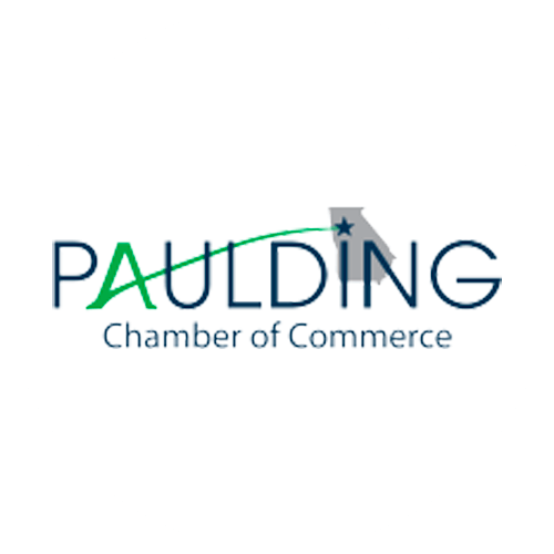 Paulding chamber of commerce logo on a white background