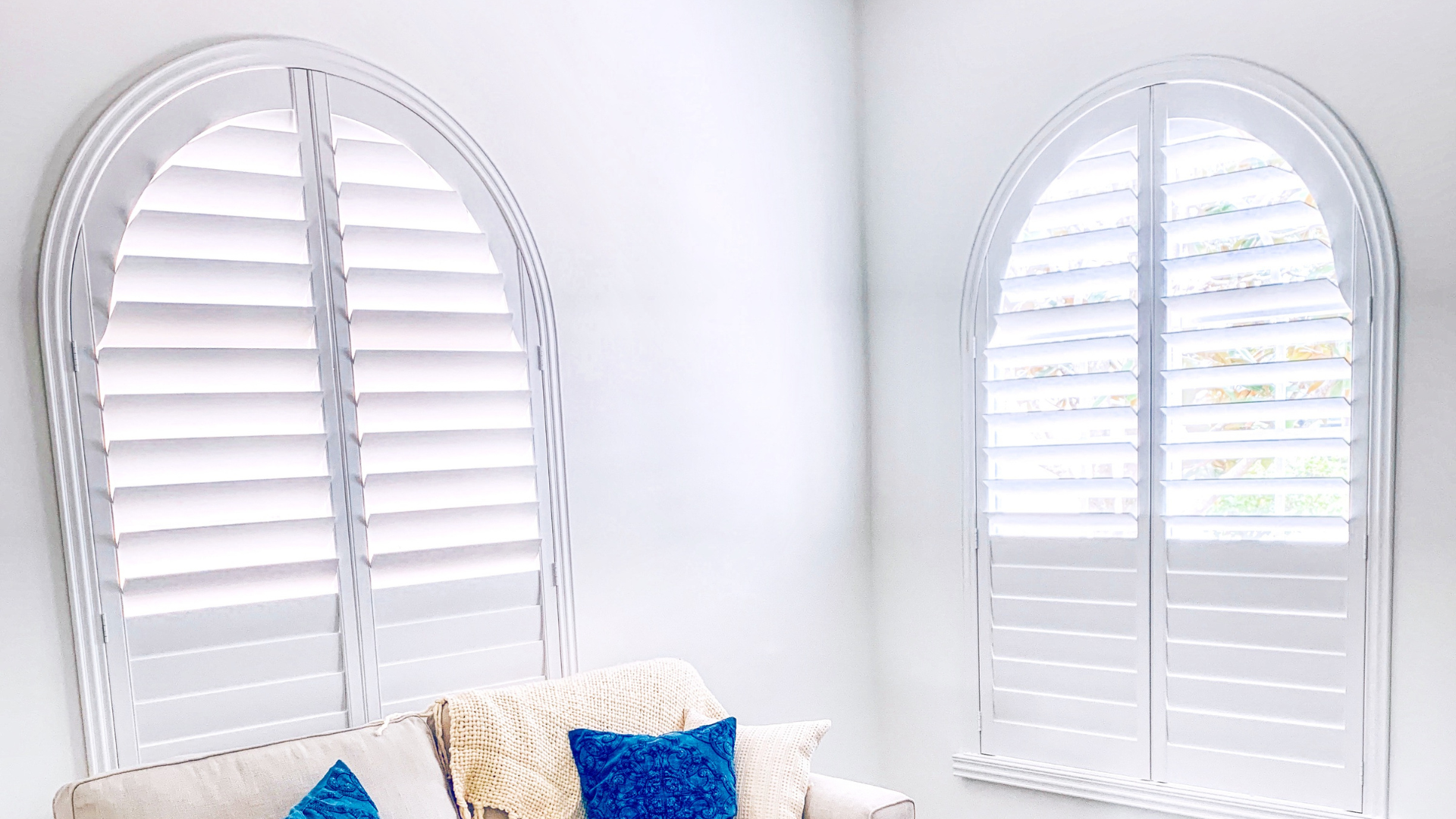 Arched & Custom-Shaped Shutters gold coast tweed heads
