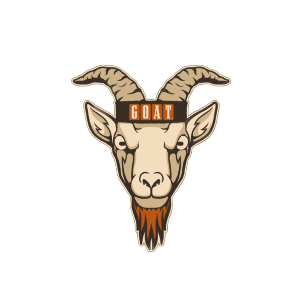 the goat sports bar logo
