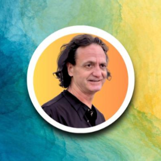 Headshot of JP Feijoo Martin, Principal Advisor at Upper Real Estate Management on a gradient background.