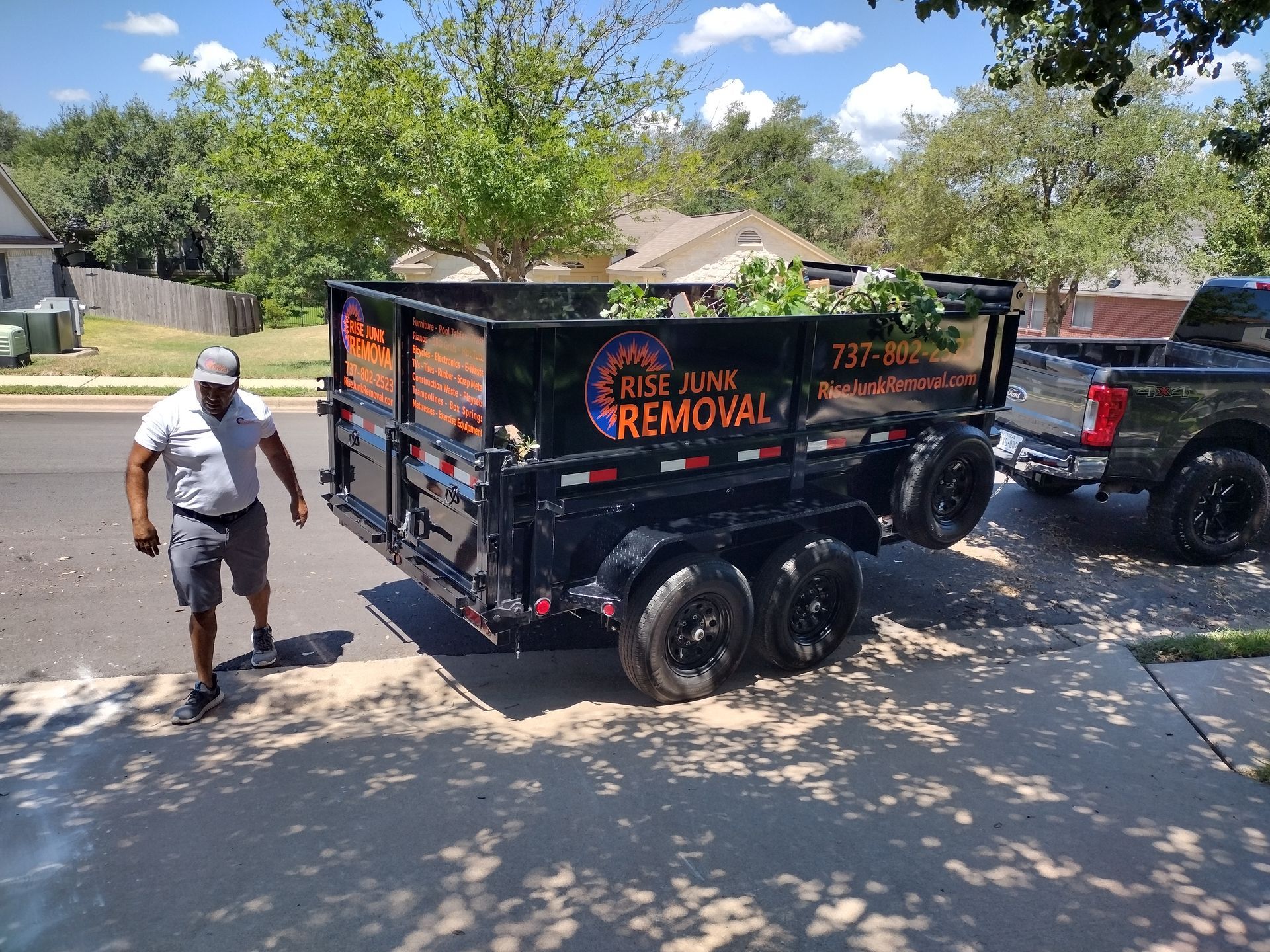 Debris Pickup, Austin, Tx., Rise Junk Removal