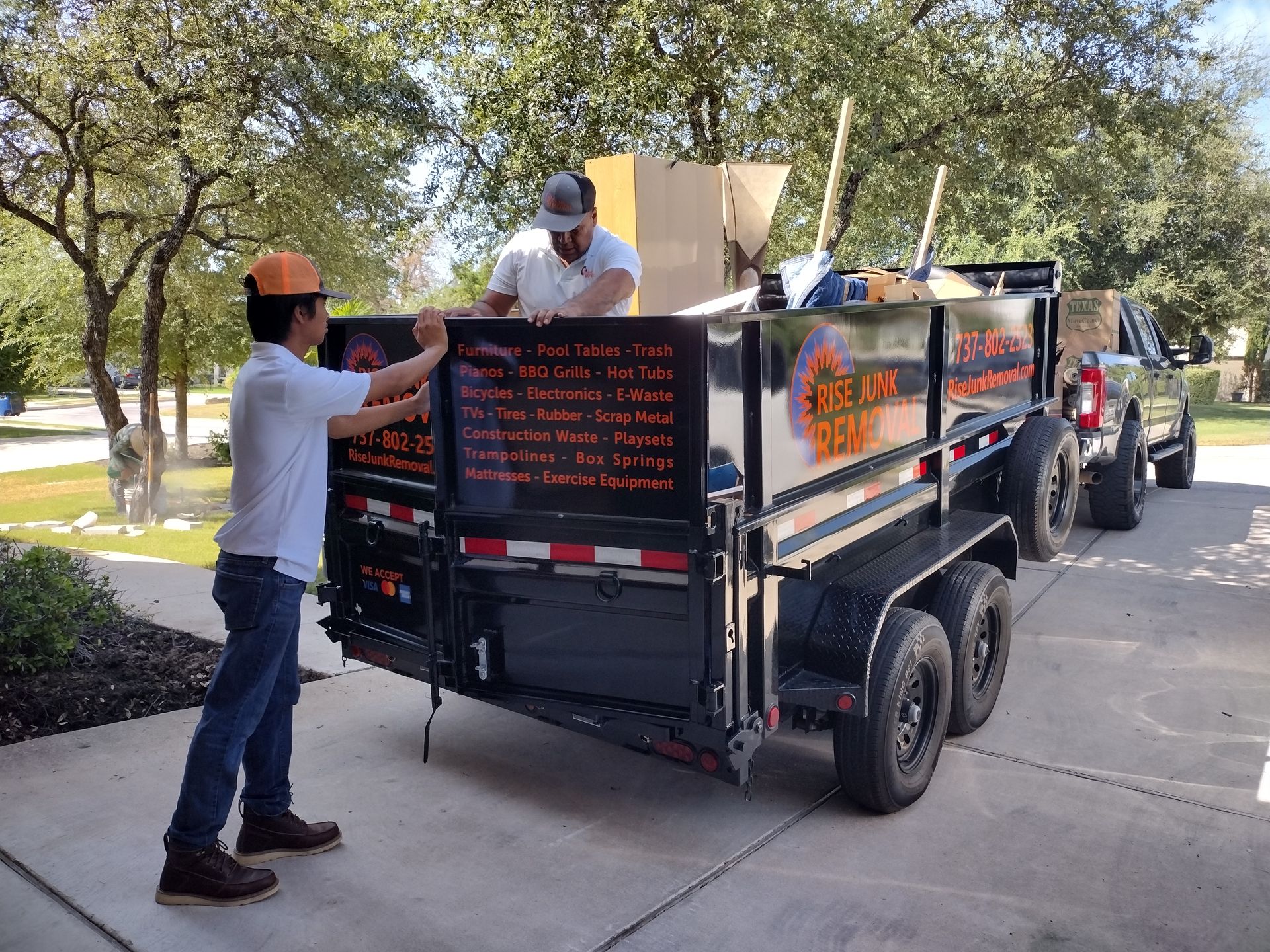 Removing Old Junk, Austin, Tx., Rise Junk Removal