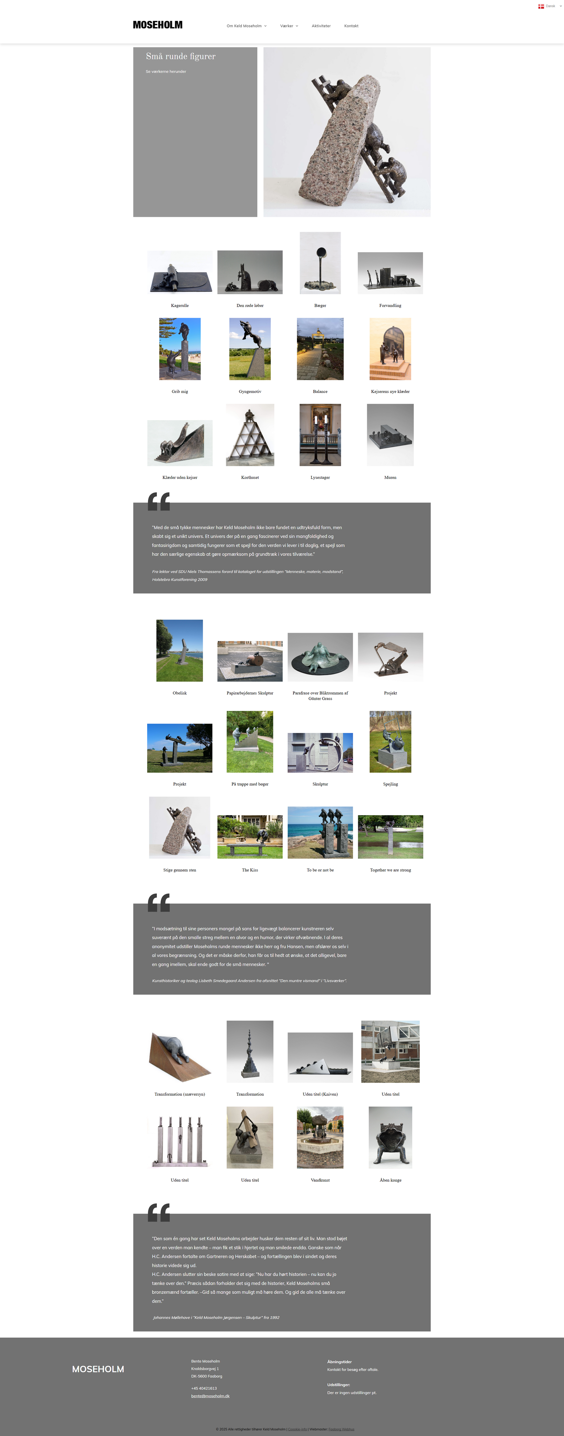 Keld Moseholms website er bygget og driftes i Webbygger.nu