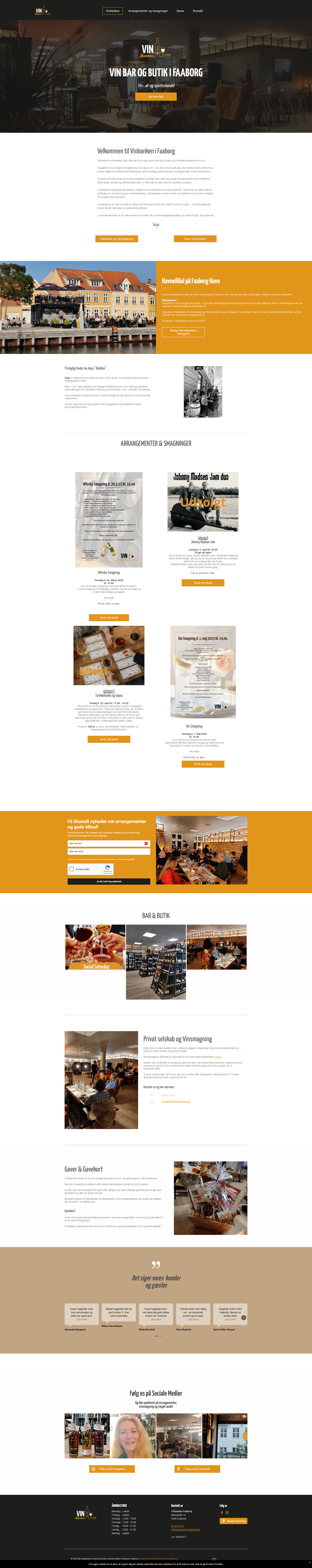 Vinbanken Faaborgs website er bygget og driftes i Webbygger.nu