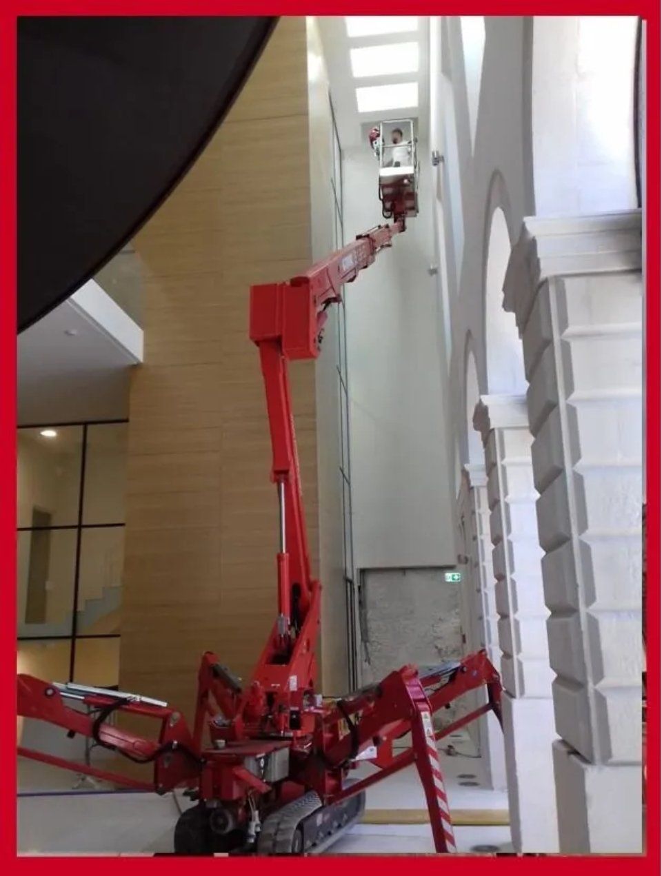 Ragni elevatori per lavori ad alta quota