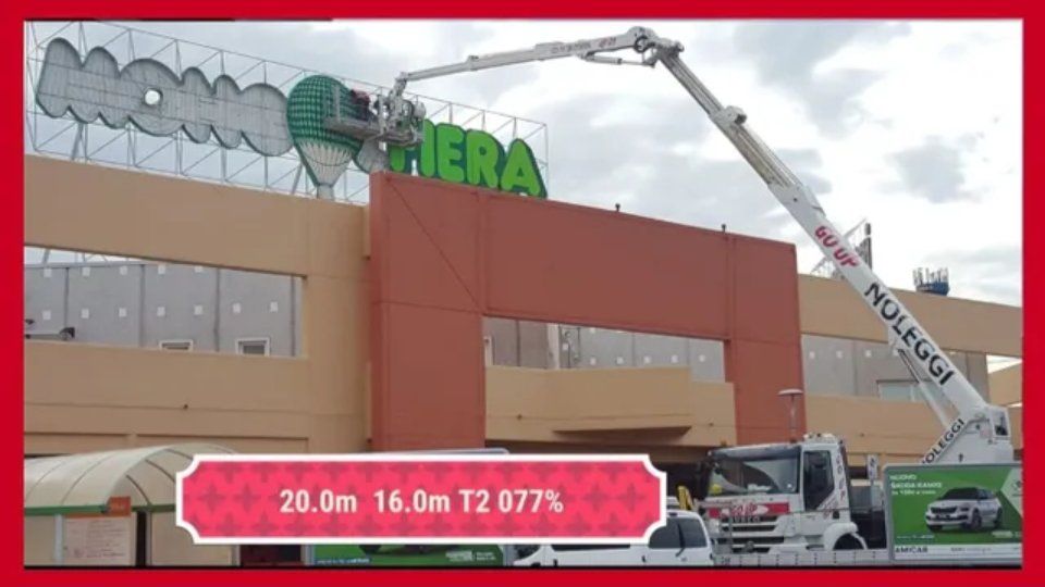 Piattaforma aerea di 20 m