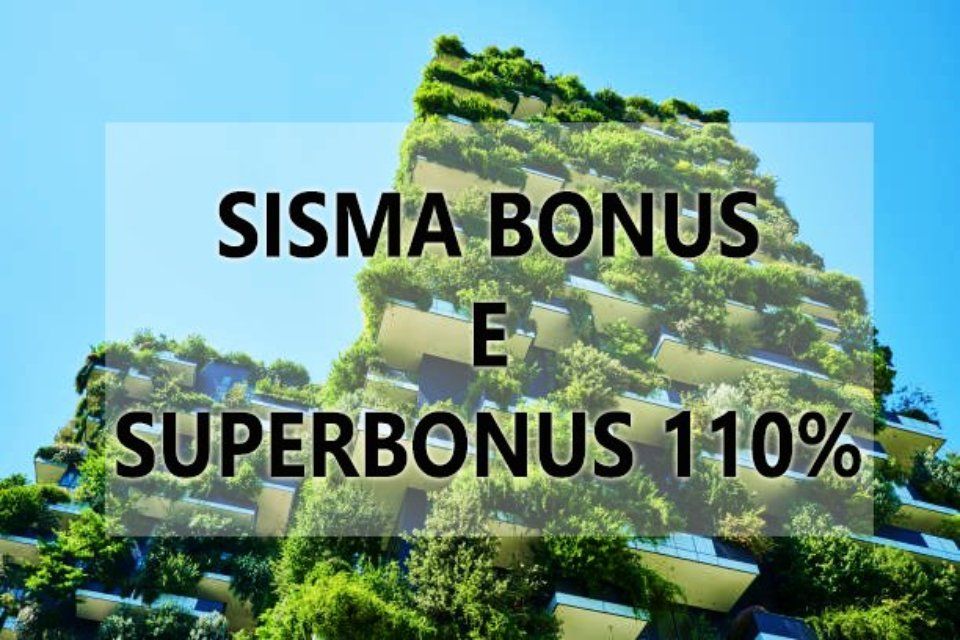 Sisma bonus e Super Bonus 110%