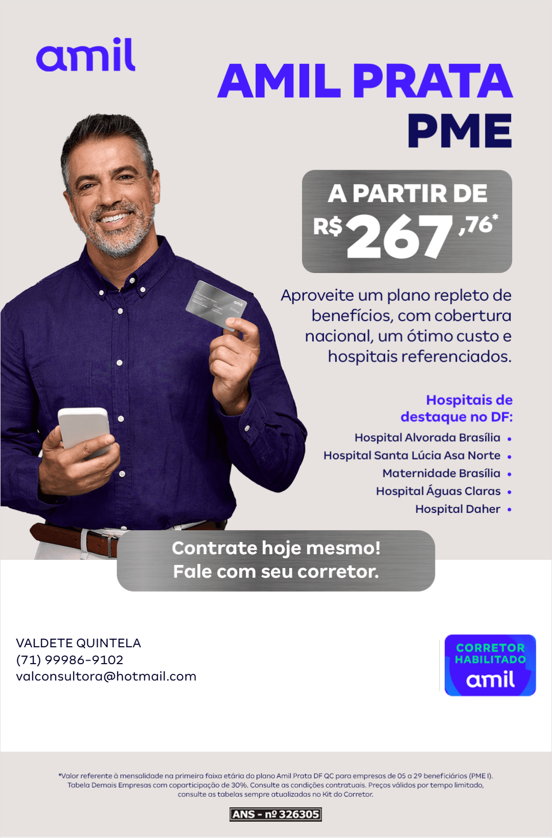 Plano de Saude Amil para CNPJ de Brasilia