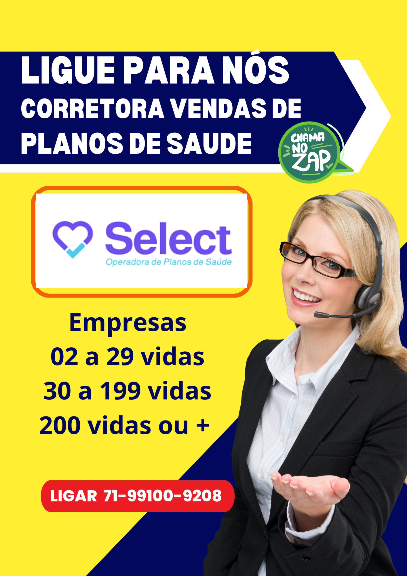 Contrate Assistência Médica Select Saude Empresarial em Belém do Pará