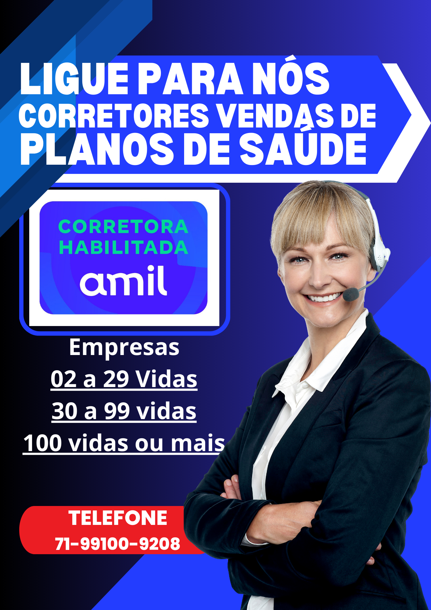 corretora vendas de planos de saude amil