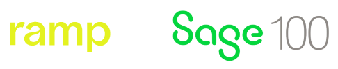 ramp financial corporate credit card software integration to Sage 100 accounting ERP solution