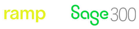 ramp financial corporate credit card software integration to Sage 300 accounting ERP solution