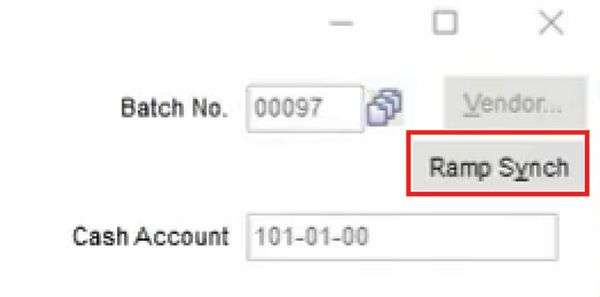 Sage 100 to Ramp Integration User Guide Documentation