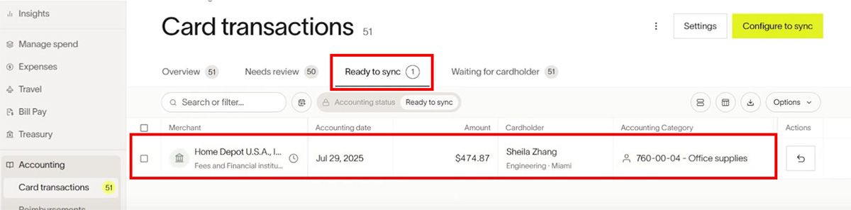Sage 100 to Ramp Integration User Guide Documentation