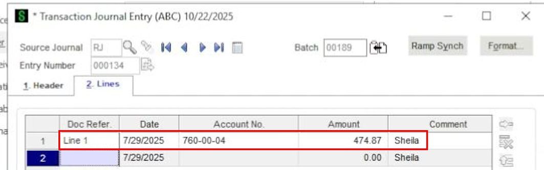 Sage 100 to Ramp Integration User Guide Documentation