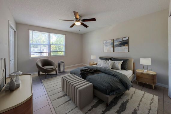 Yellow Pine Bedroom 2 Staged