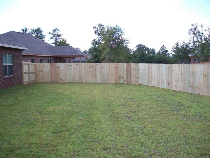 Wooden Fence — Mobile, AL — Turner Wilson Fence Company