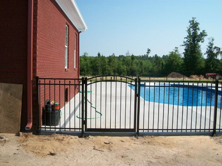 Aluminum Fence And Gate — Mobile, AL — Turner Wilson Fence Company