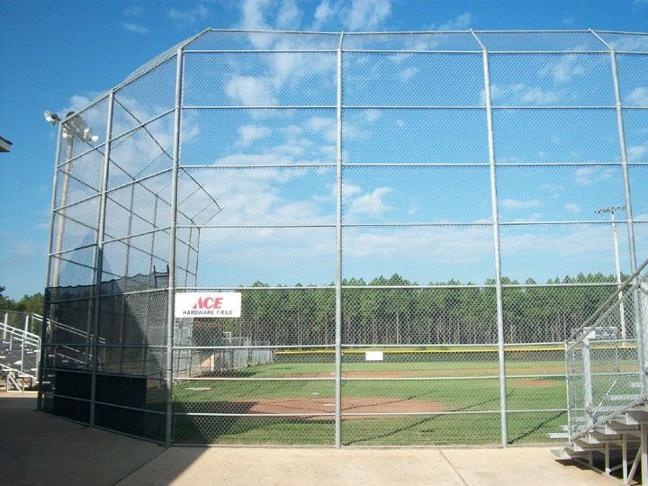 Sport Protective Fence — Mobile, AL — Turner Wilson Fence Company