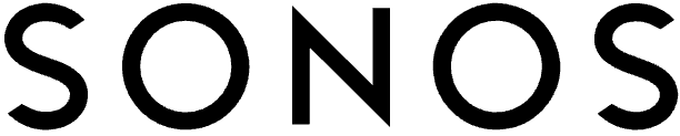 The word sonos is written in black on a white background.