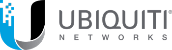 The ubiquiti networks logo is shown on a white background.