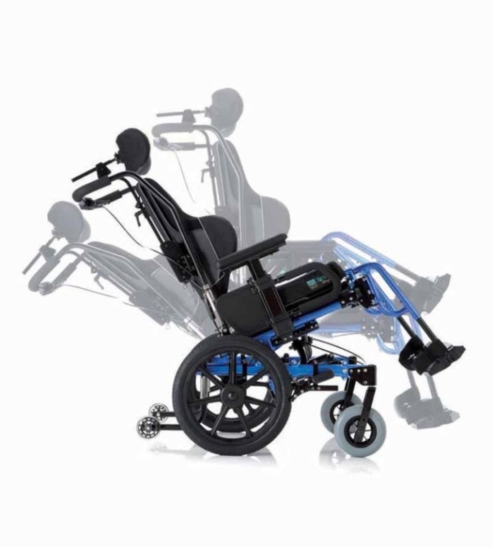 Sedia a rotelle retraibile