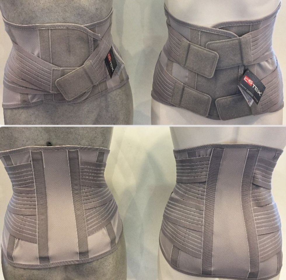 Corsetto con rinforzo sulla schiena