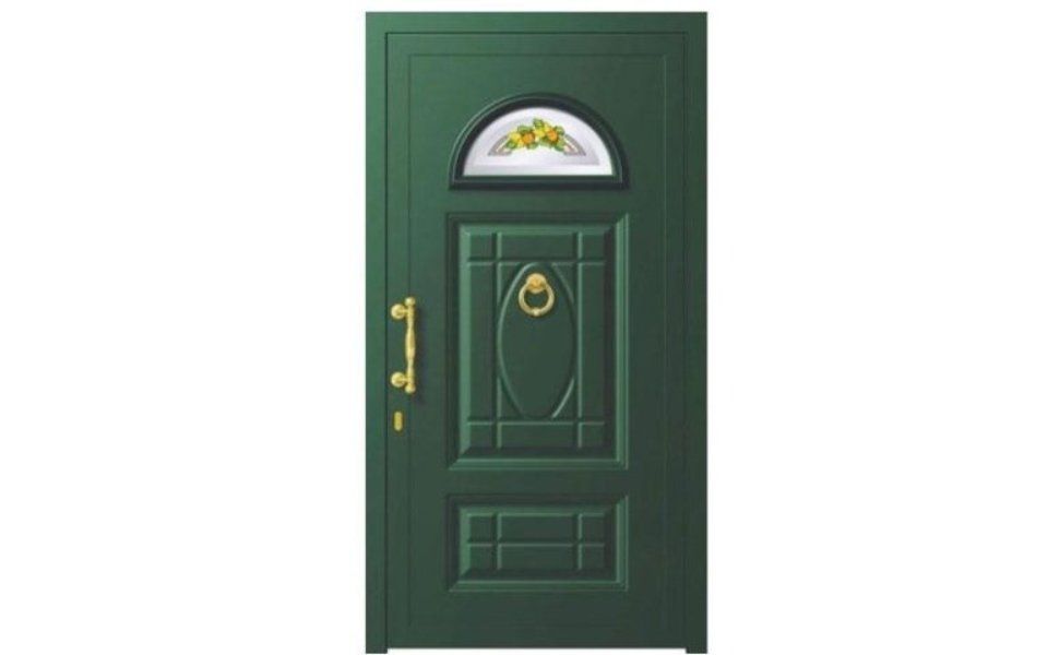 Portoncino blindato verde