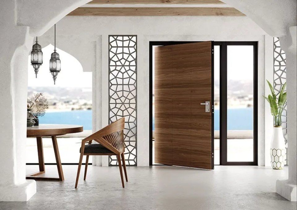 Porta blindata a Bilico per le grandi dimensioni