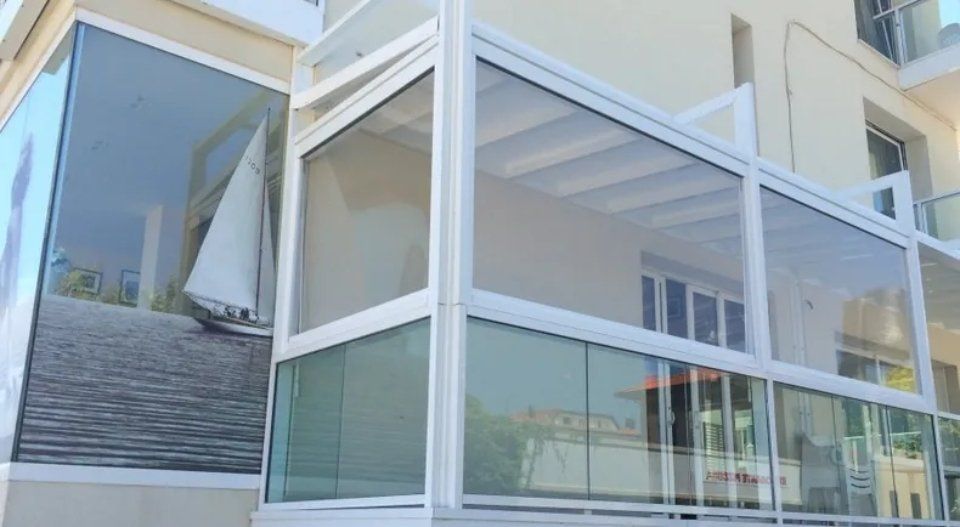 Tenda per chiusura veranda