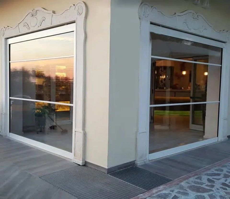 Tenda per chiusura balconi