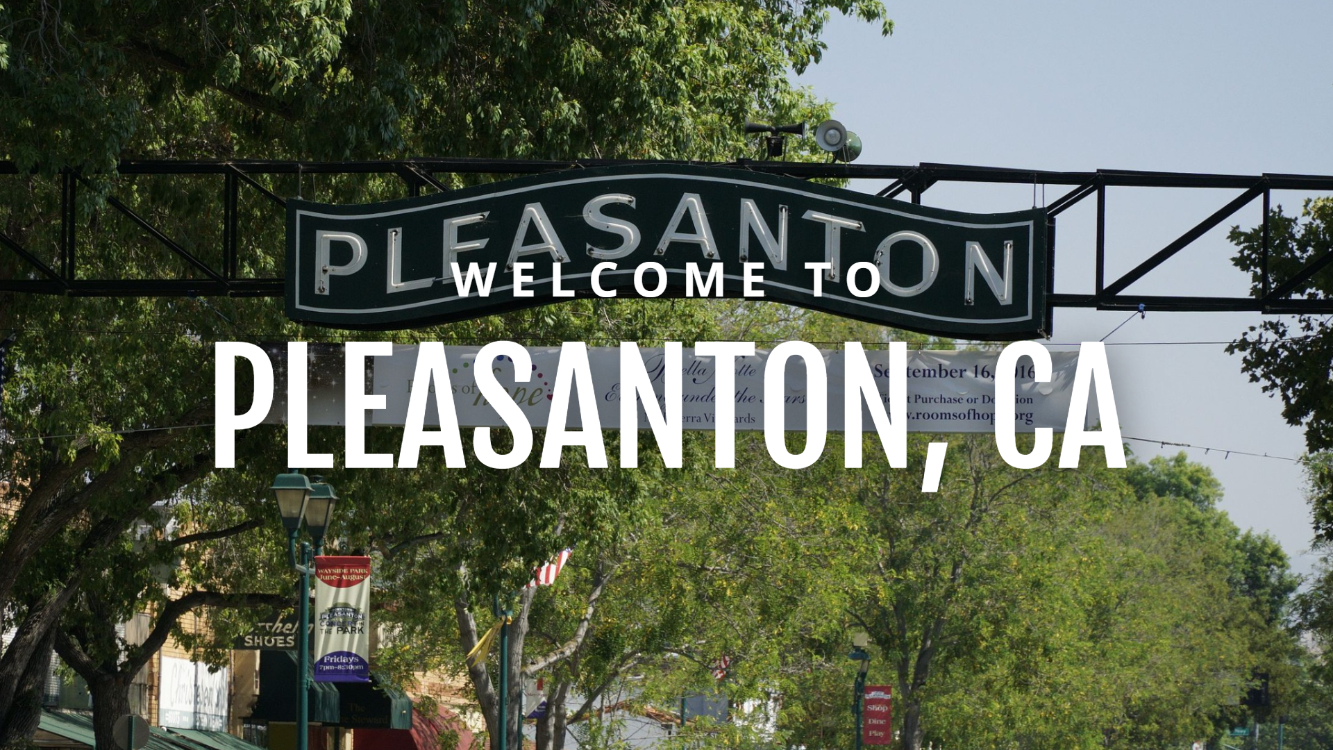 Welcome to Pleasanton CA Blog Cover