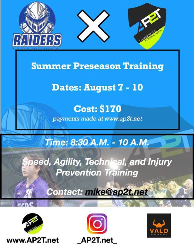 Summer Pre-Season Training