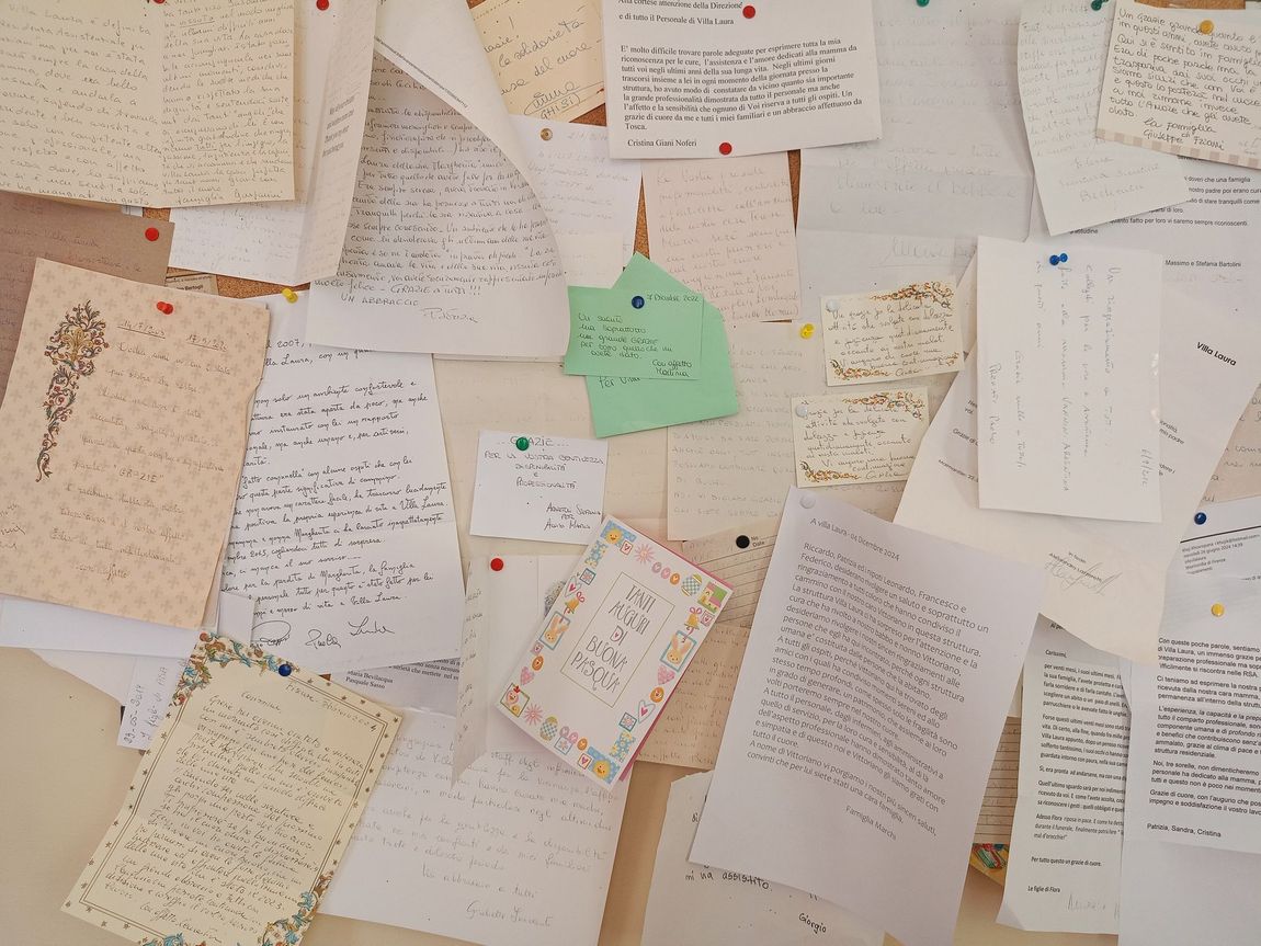 Anziani in casa di riposo