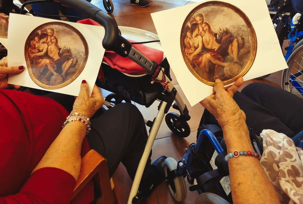 Anziani in casa di riposo