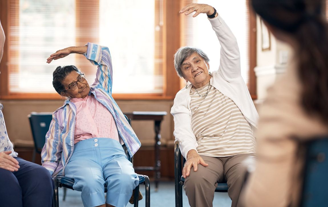 Anziani in casa di riposo