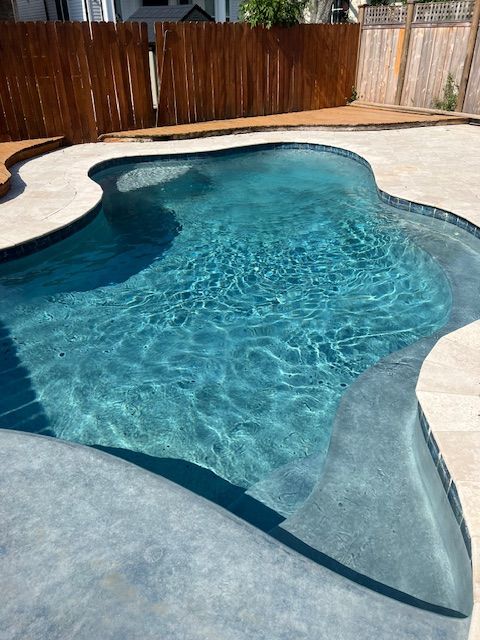 A picture of a in ground pool in New Orleans, LA.