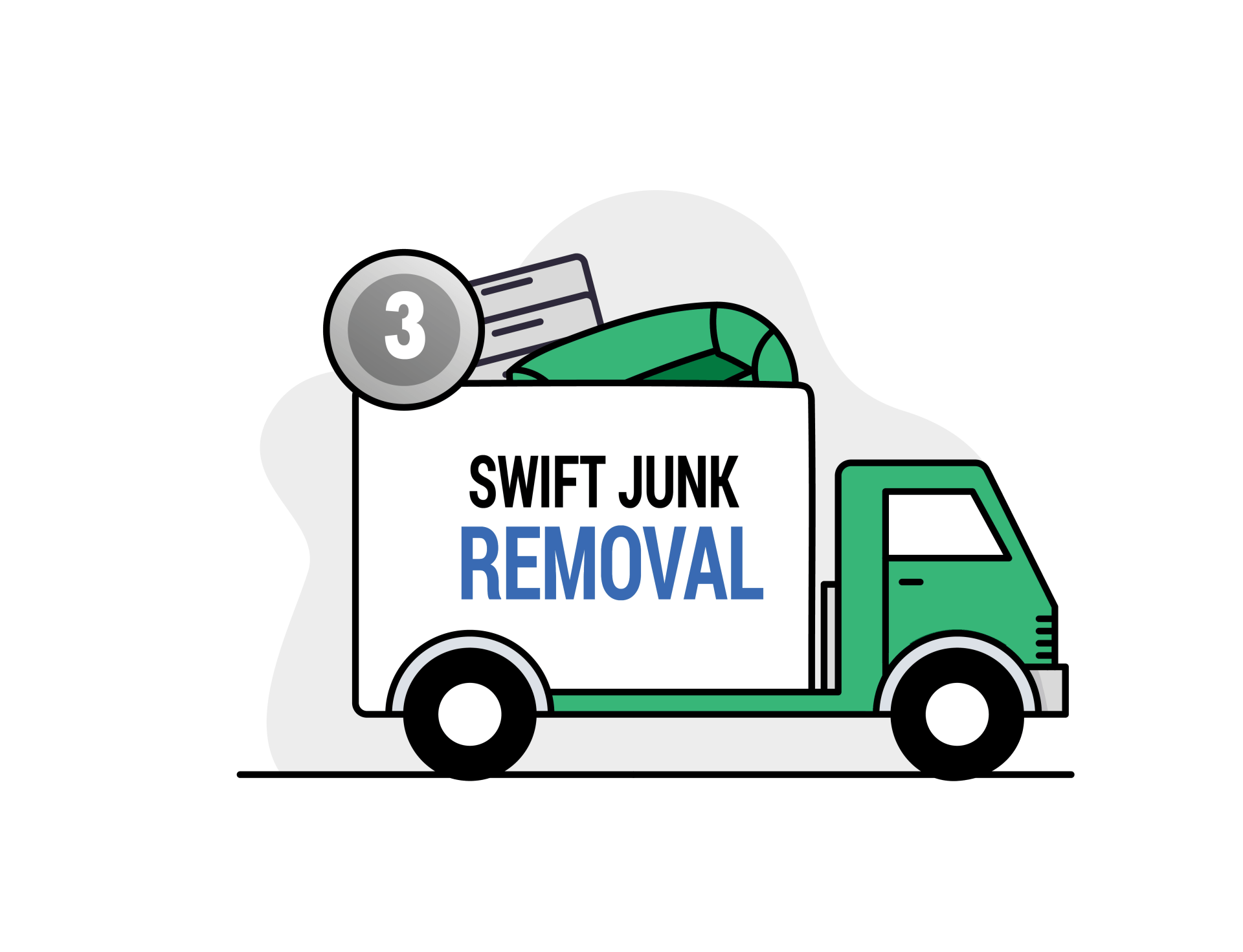 Book junk removal in San Fernando Valley step 3