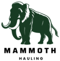 Green mammoth logo with the word 