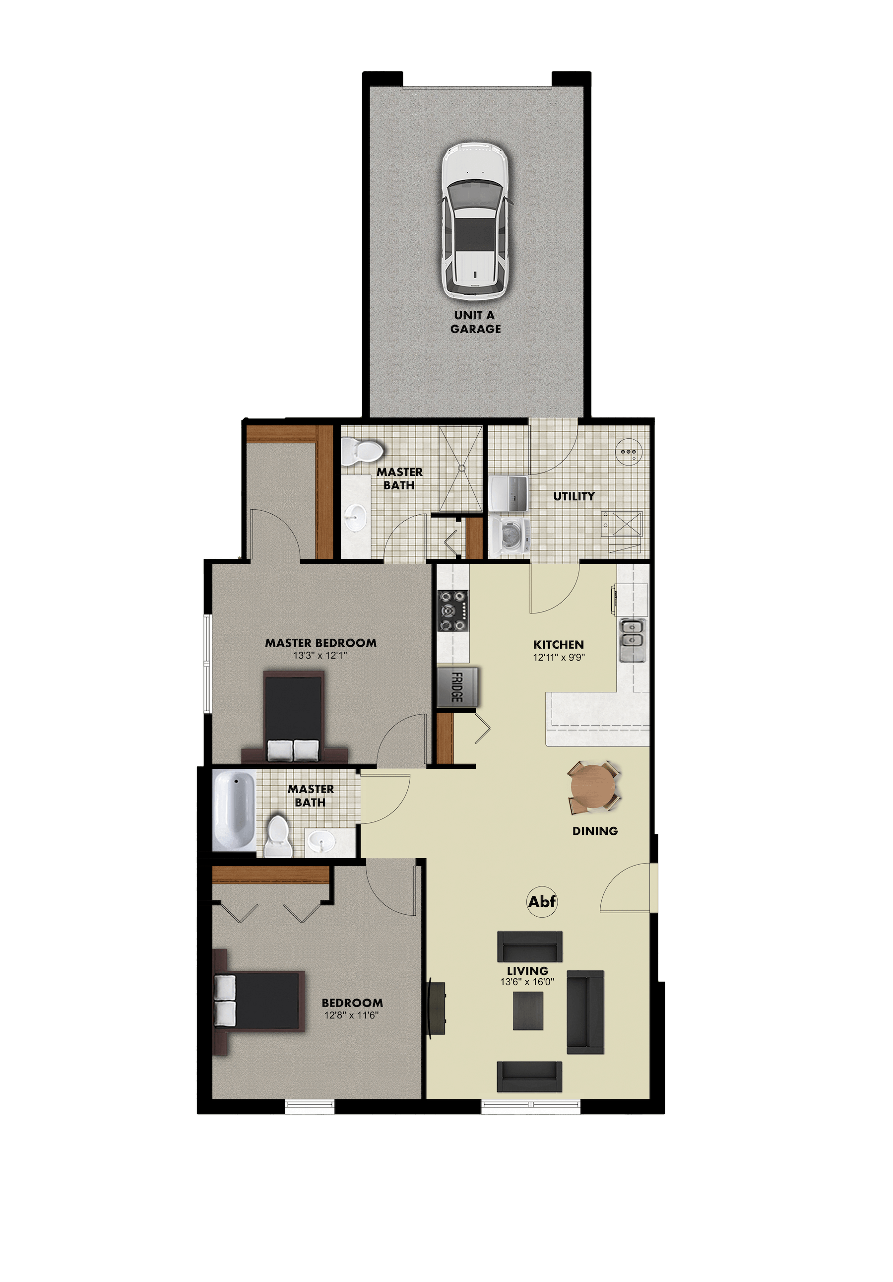 The Albany Barrier Free Floor Plan