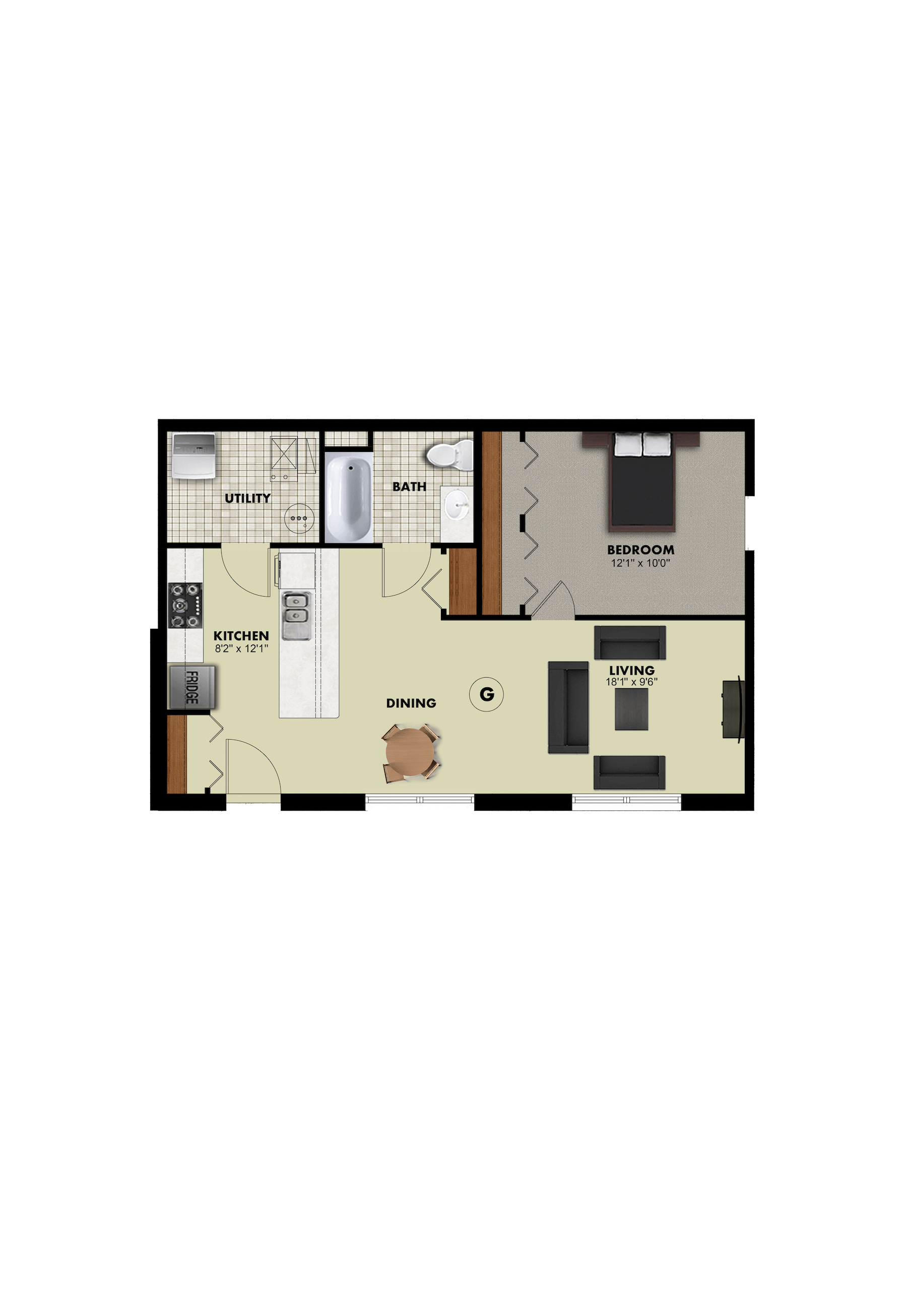 The Georgetown Floor Plan