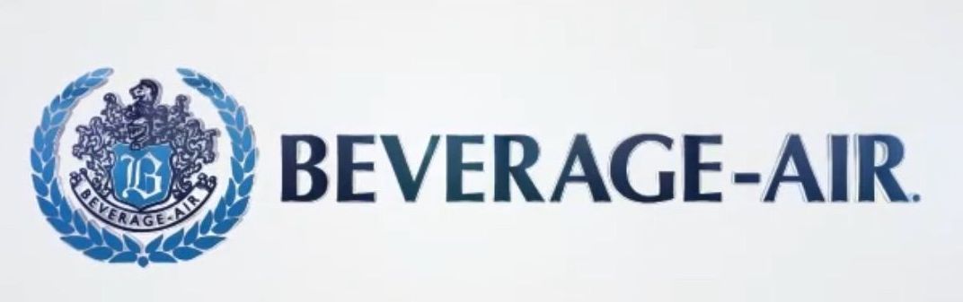 The beverage-air logo is on a white background.