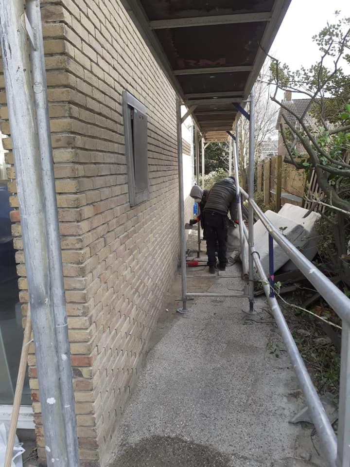 gevel voegen en uithakken impregneren den haag