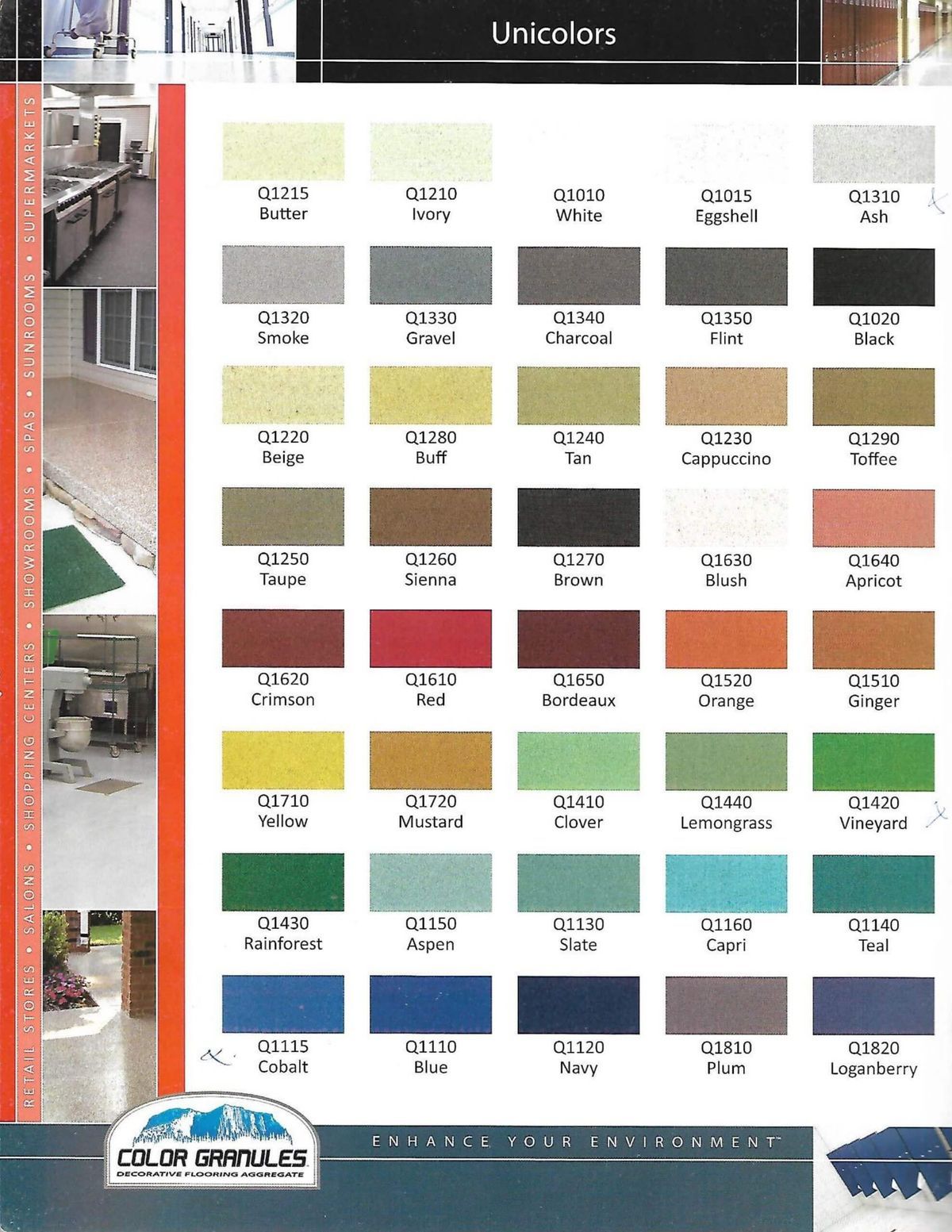 A brochure for a company called blue smith