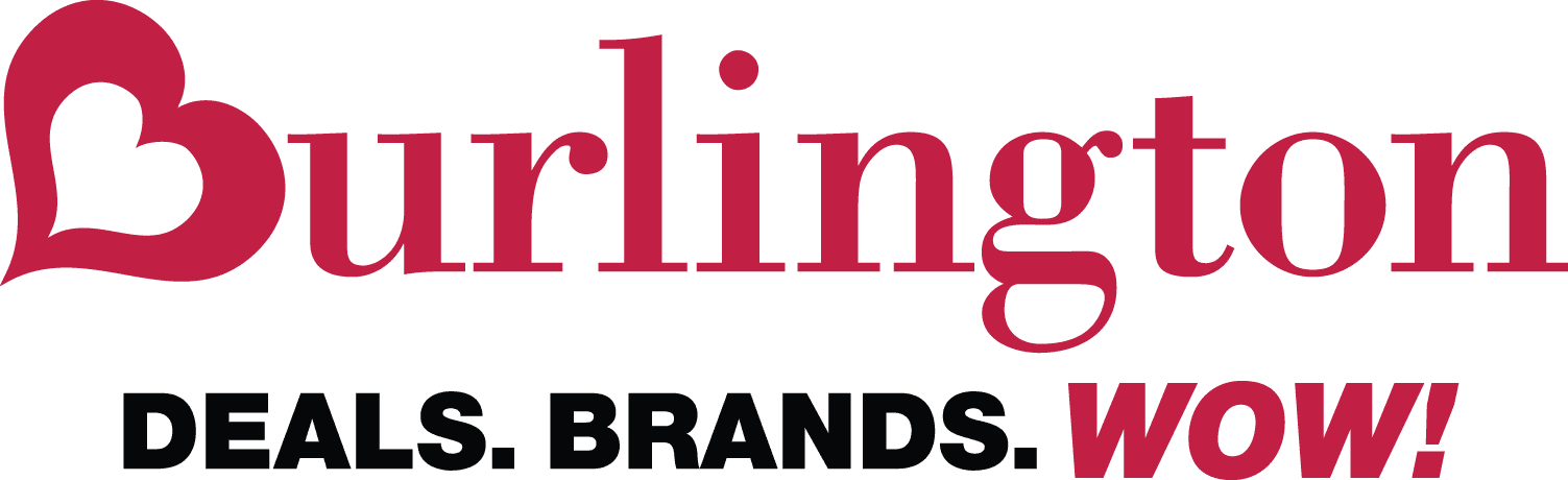 The logo for burlington deals , brands , wow !