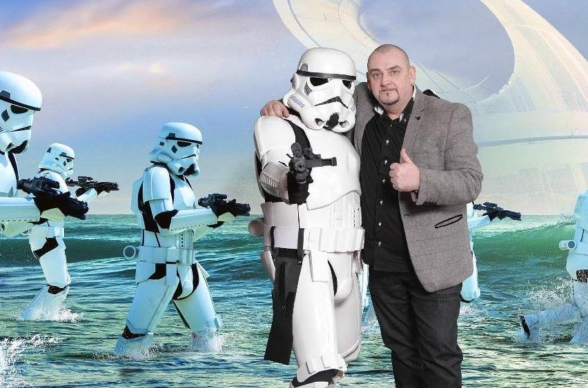 greenscreen for cosplay comiccon events print on site