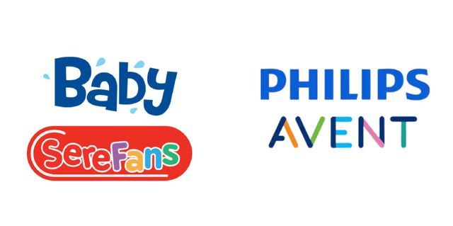 Logos de Baby SereFans y Phillips Avent